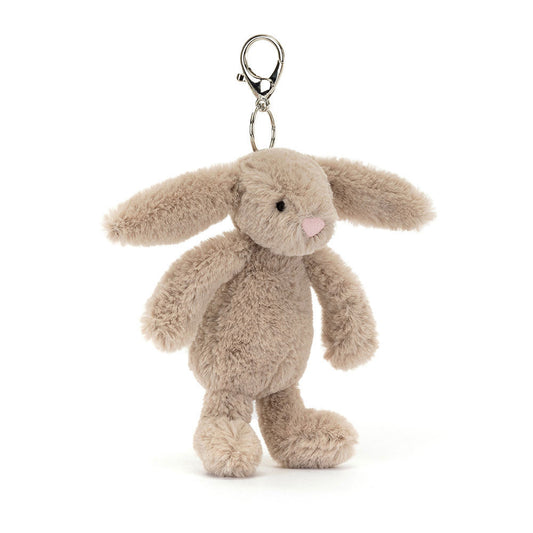 Bashful Beige Bunny Bag Charm - US 3947