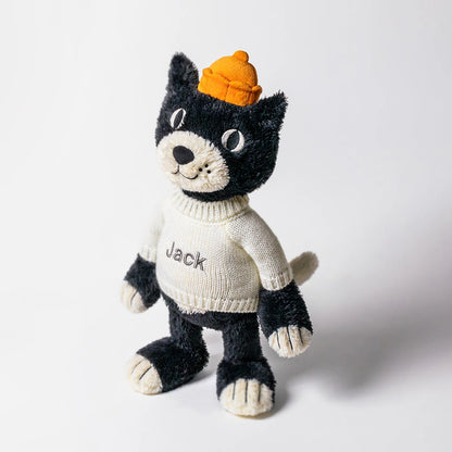 Jellycat Jack With Personalized Cream Jumper - US 2401