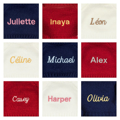 Blossom Blush Bunny 'Cherry' With Personalized Red Jumper - US 0212