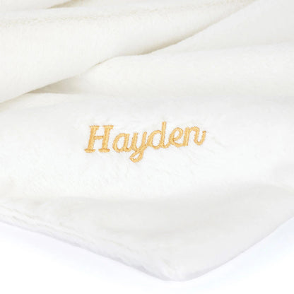 Personalized Bashful Luxe Bunny Luna Blankie - US 6234