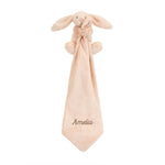 Personalized Bashful Blush Bunny Soother - US 4358